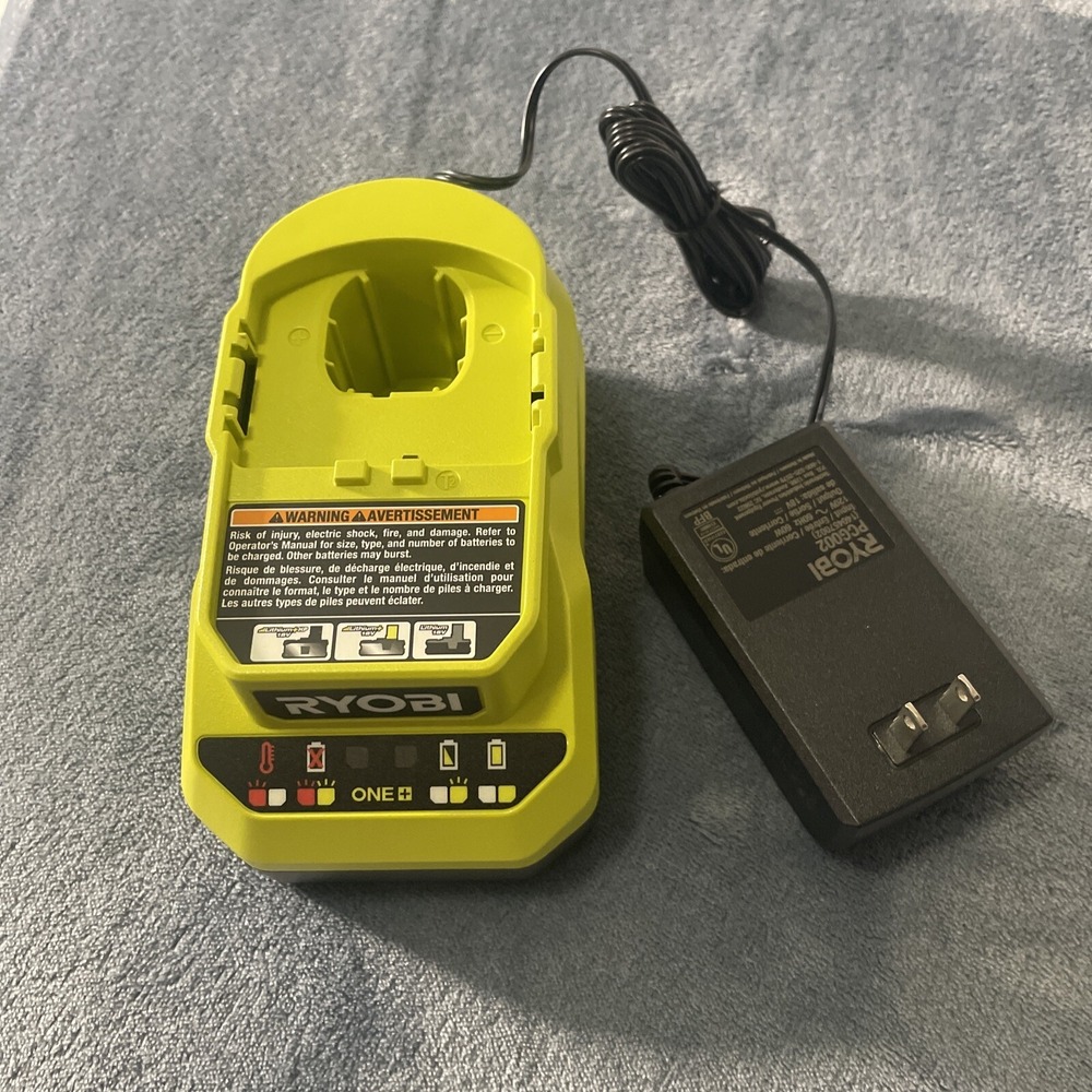 Ryobi ONE + PCG002 18V Lithium Ion Battery Charger NEW
